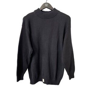 Vintage 90s Carly Blake Mock Neck Sweater Size Small Knitwear Deadstock NEW